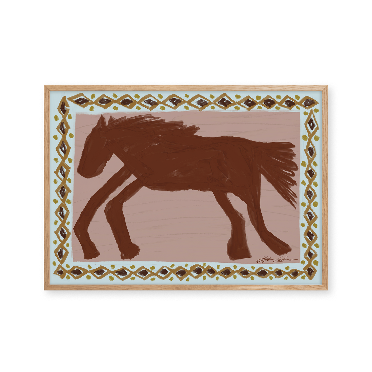 Abstract Horse