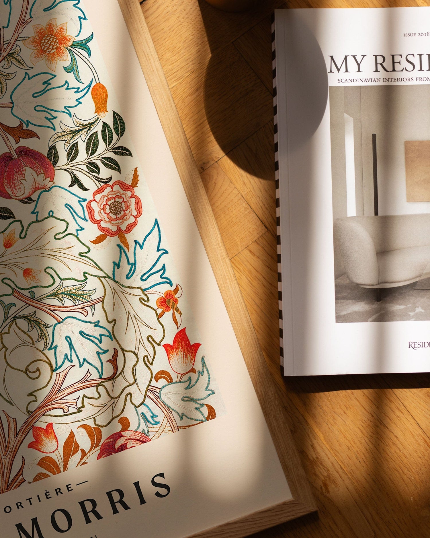 Acanthus curtain panel