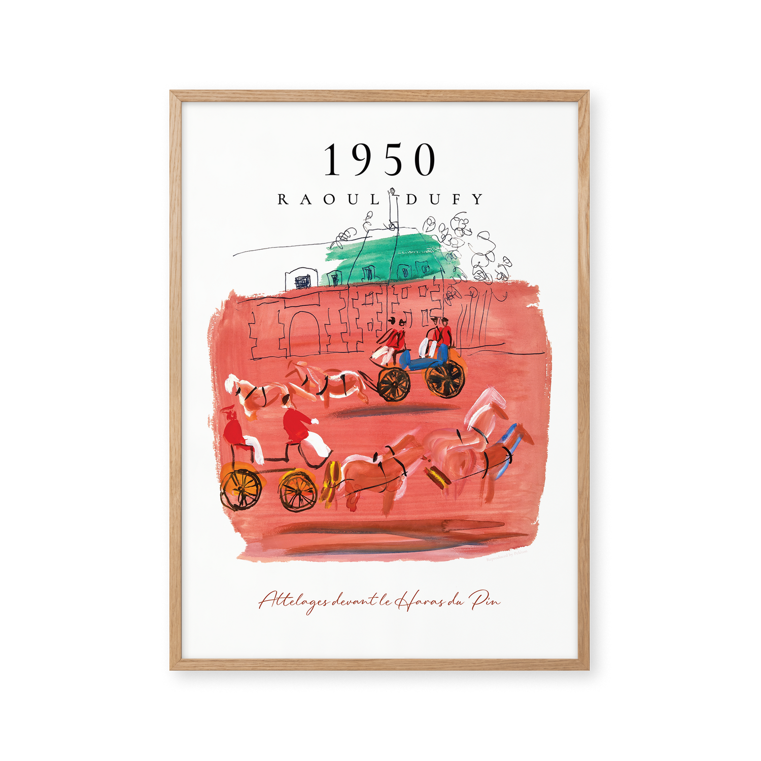 Front hitches of the Haras du Pin