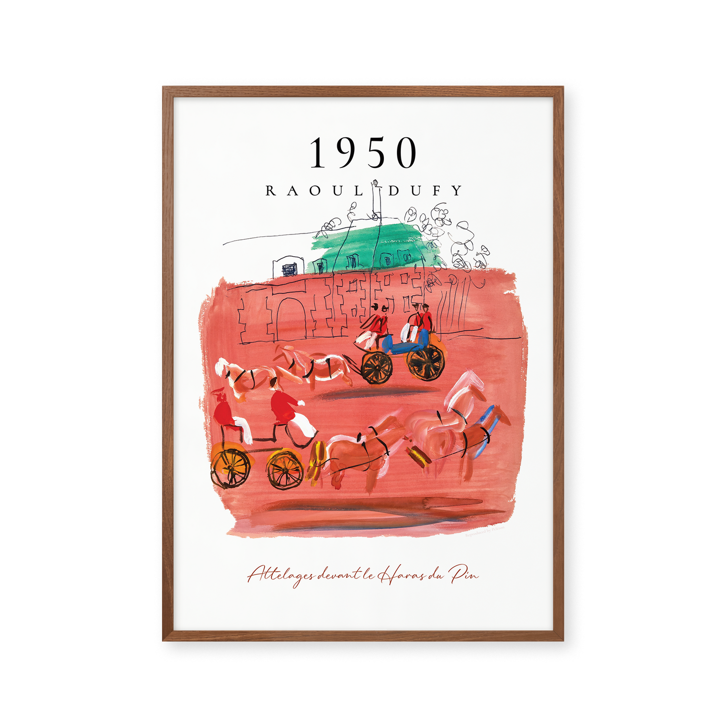 Front hitches of the Haras du Pin