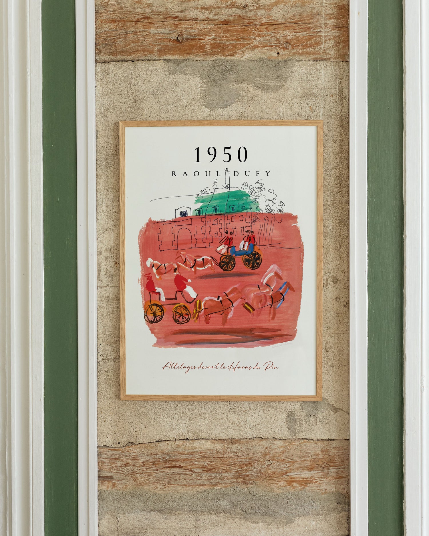 Front hitches of the Haras du Pin