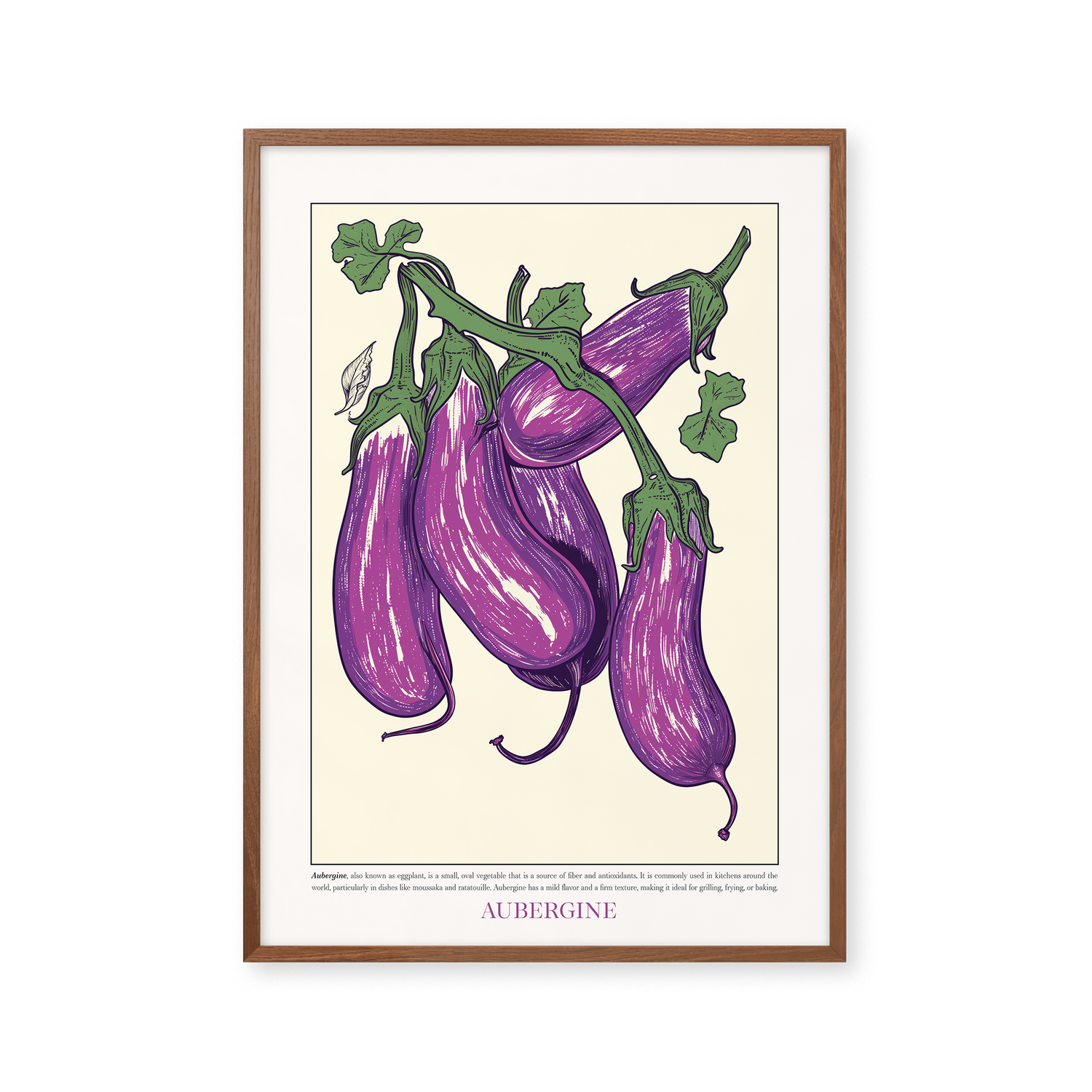 Five Aubergines