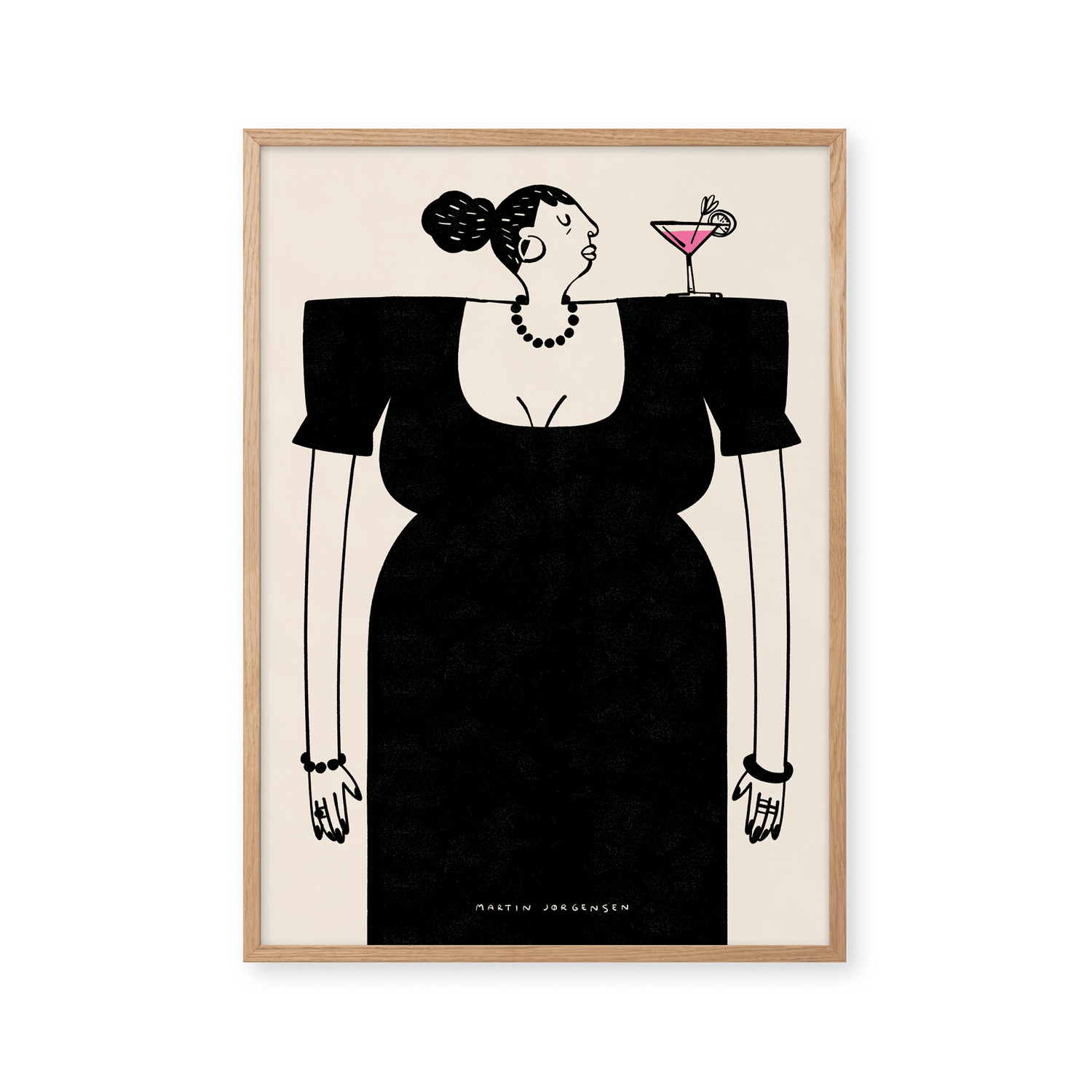 Cocktail party woman