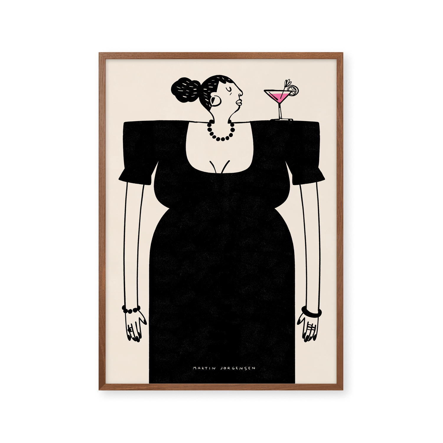 Cocktail party woman