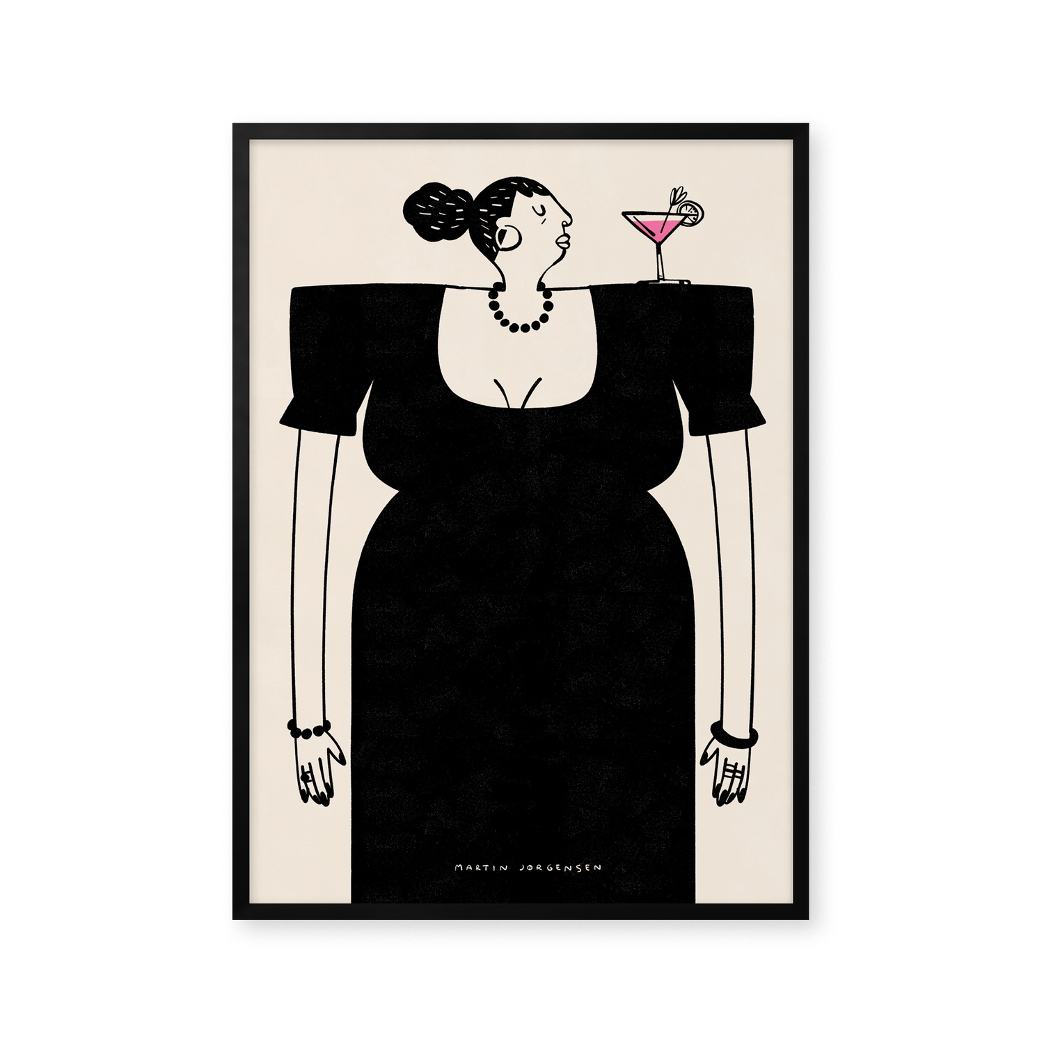 Cocktail party woman