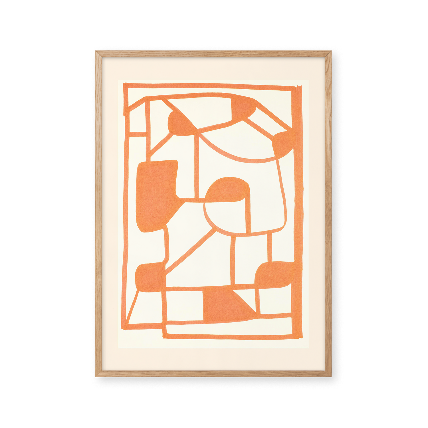 Curly Lines – Orange