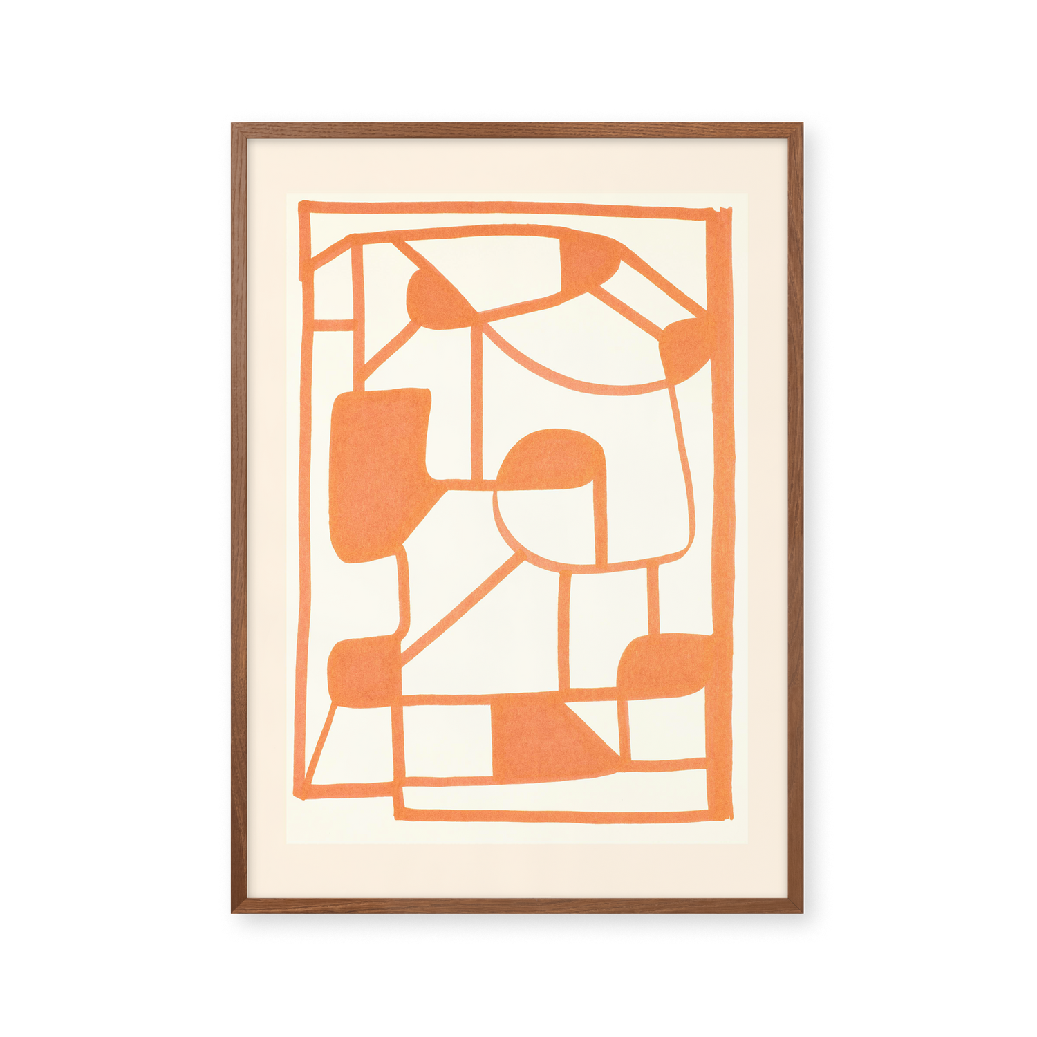 Curly Lines – Orange