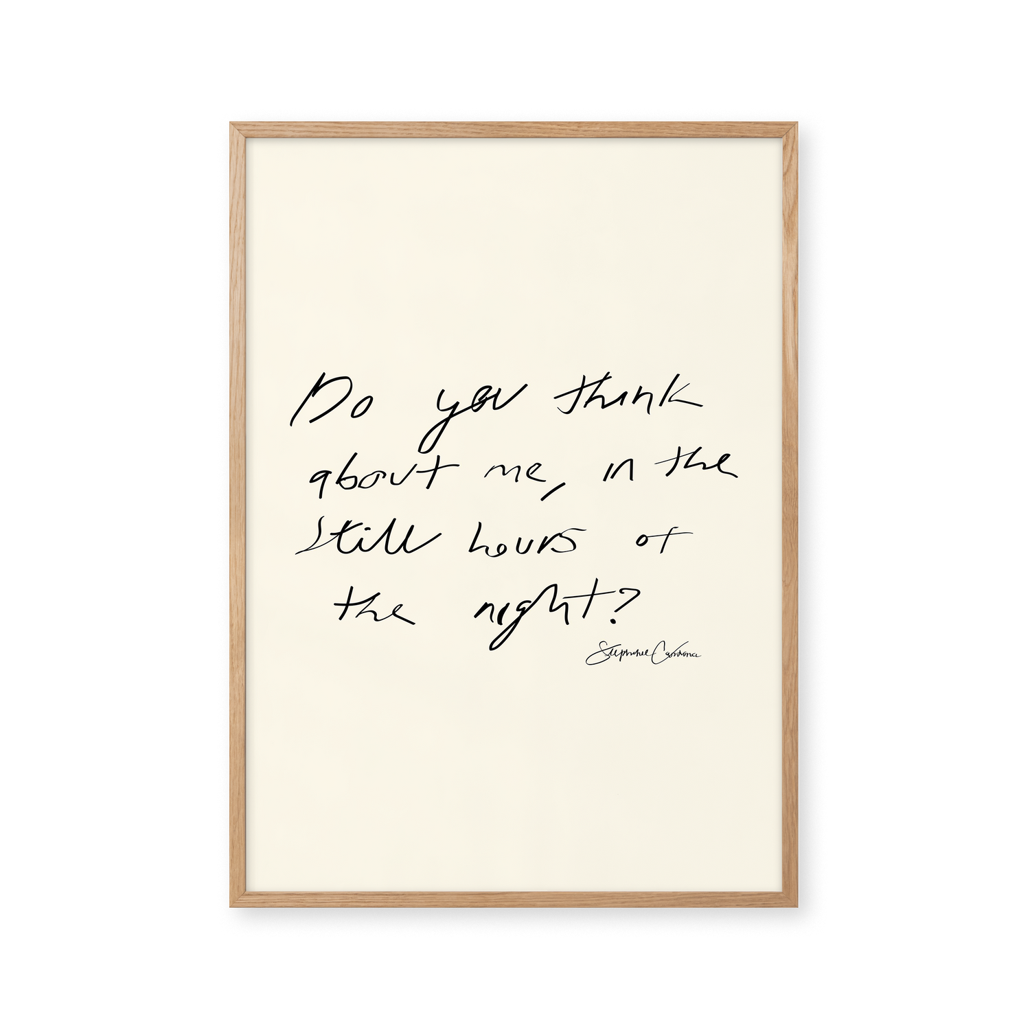 Do You Think About Me