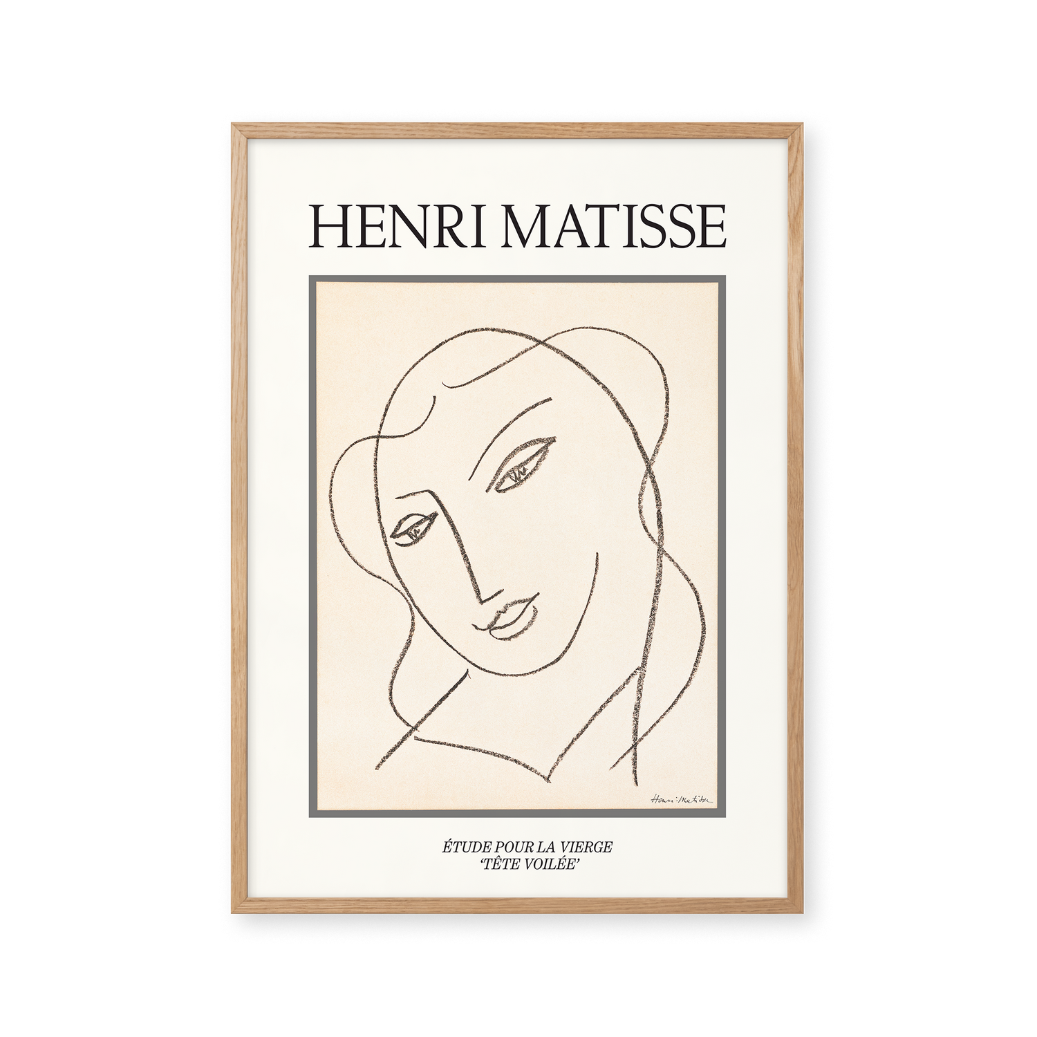 Study for the Virgin 'Veiled Head'