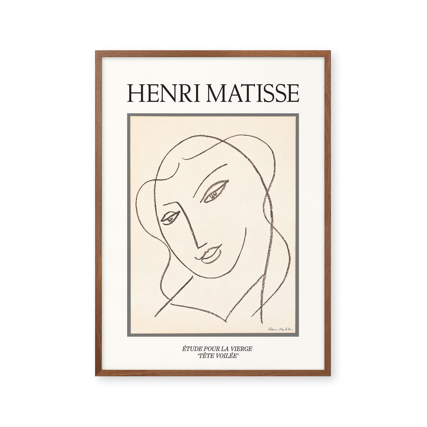 Study for the Virgin 'Veiled Head'