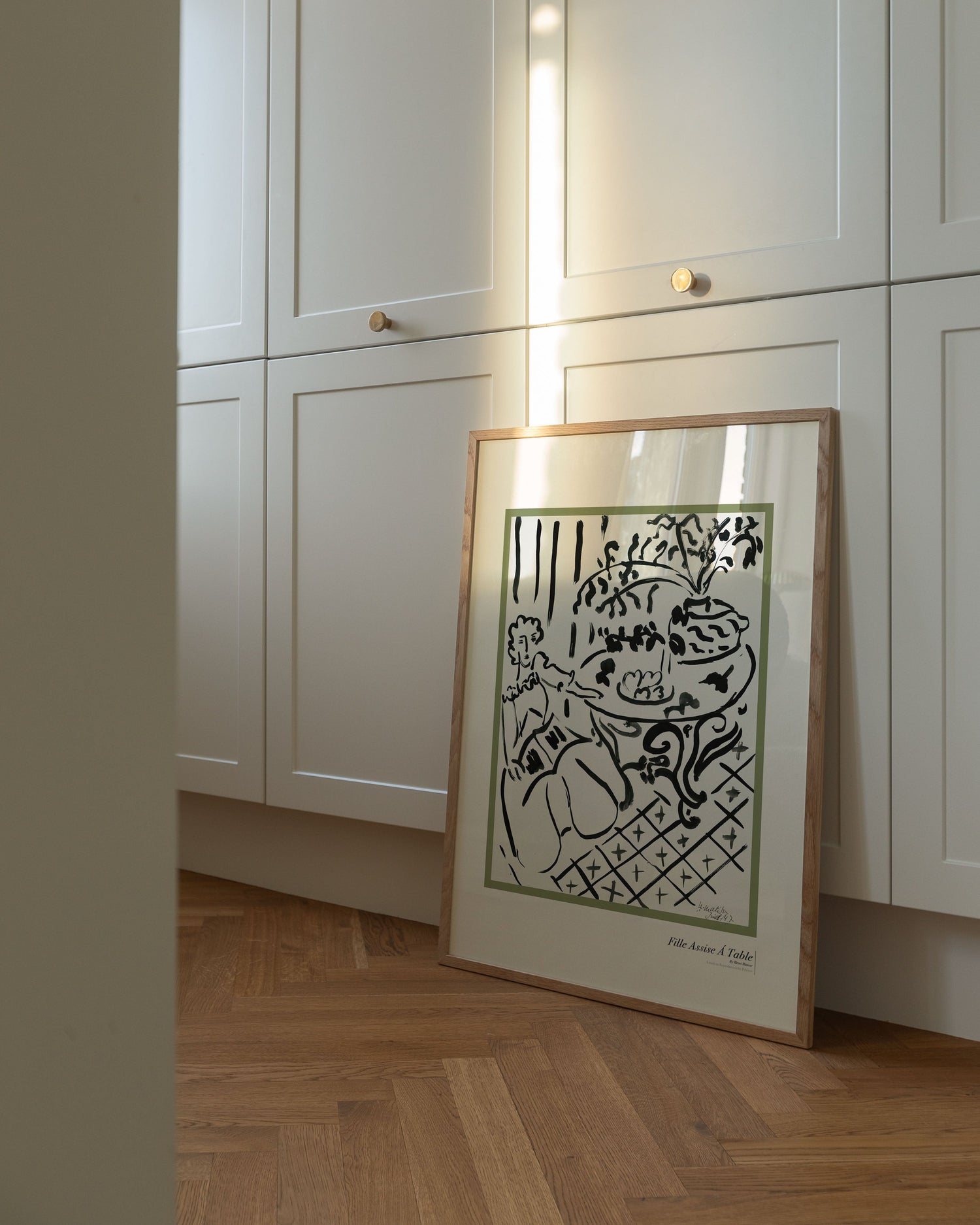 Girl Sitting at Table