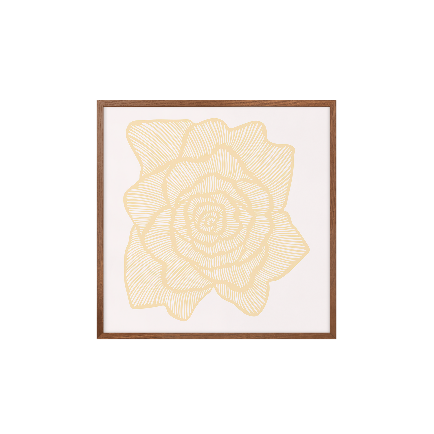Flower - Beige