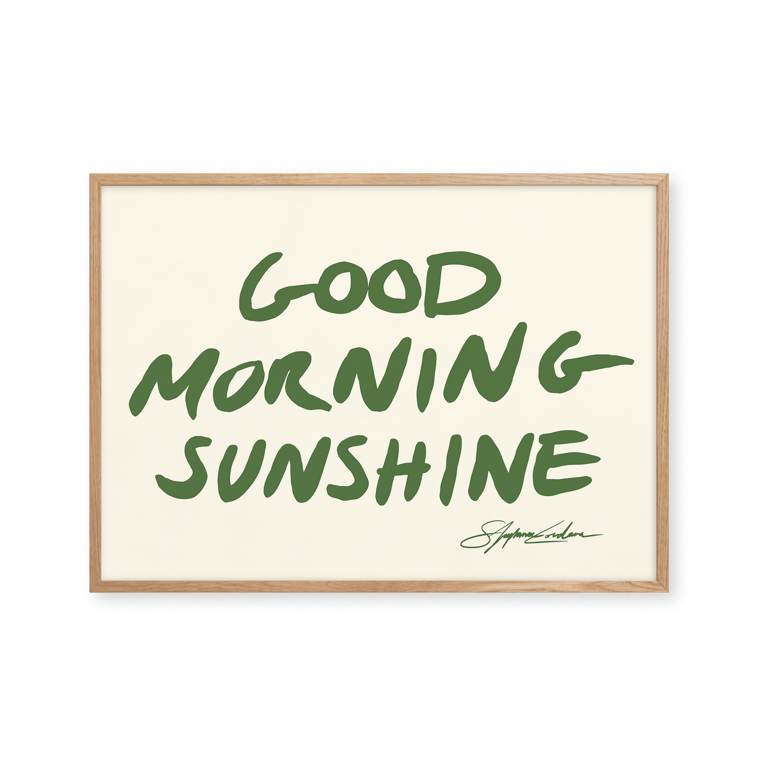 Good Morning Sunshine