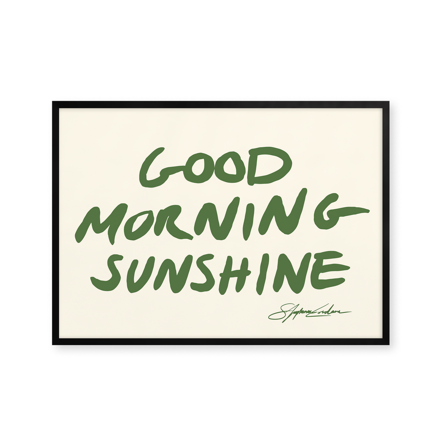 Good Morning Sunshine