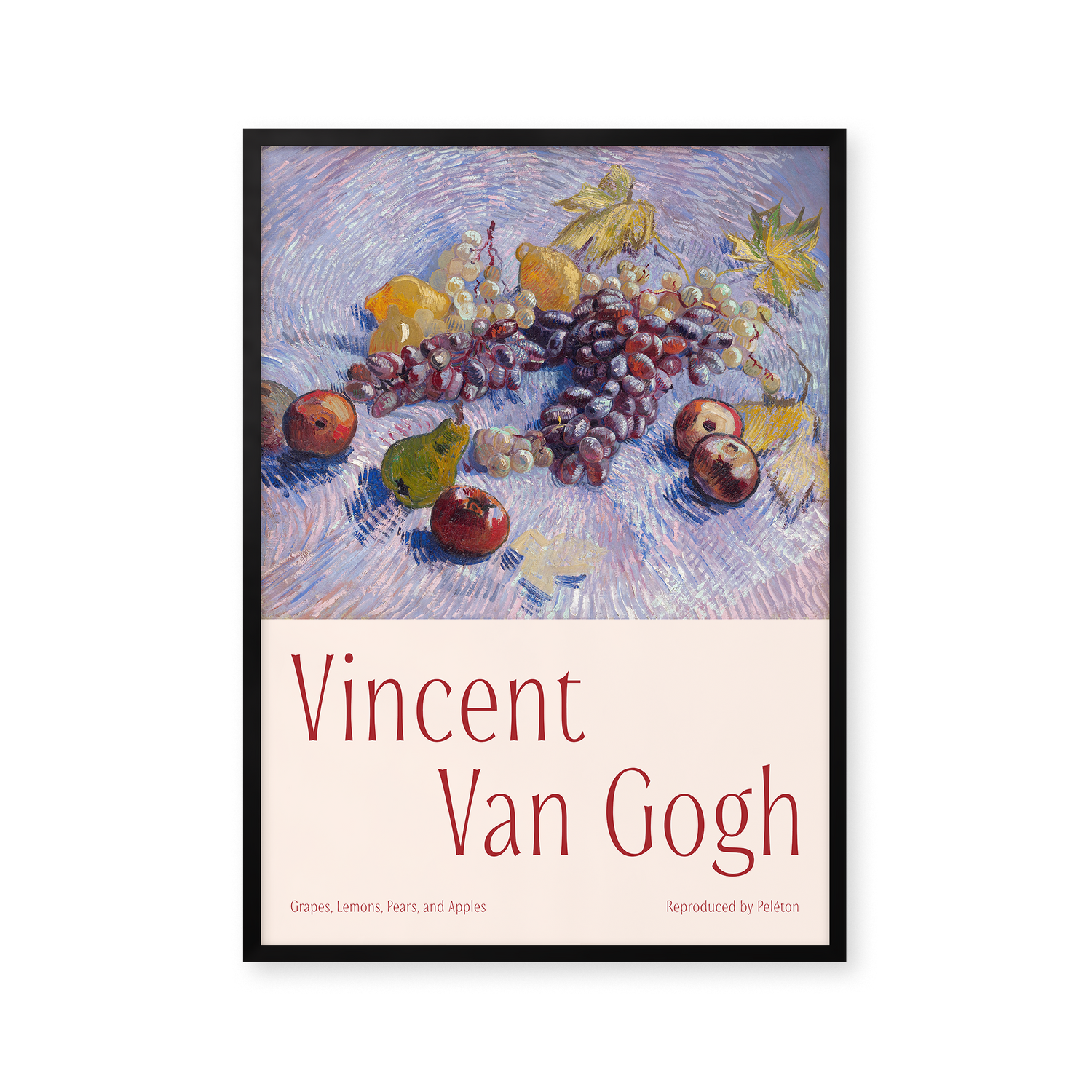 Grapes, Lemons, Pears, and Apples