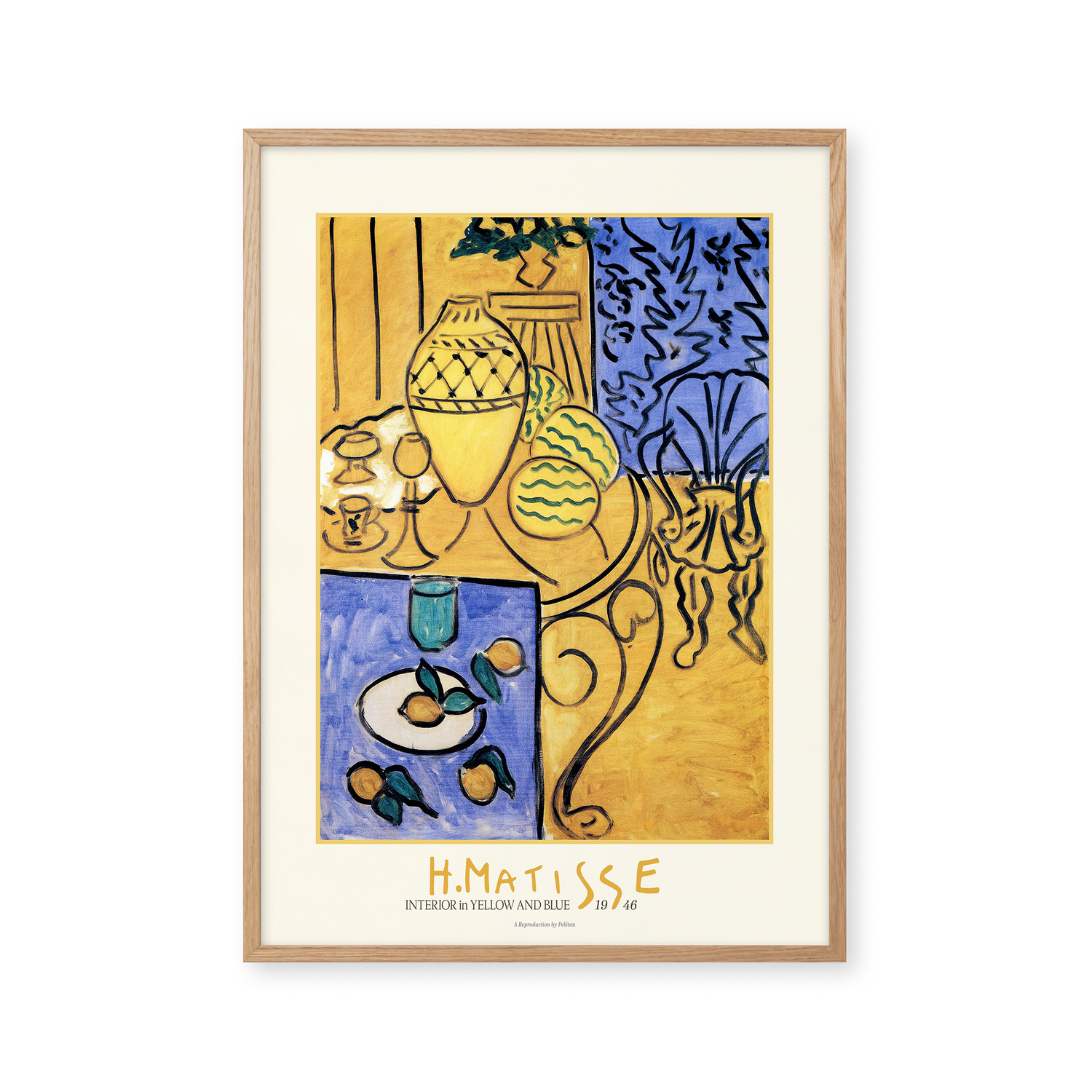 Interior in Yellow and Blue