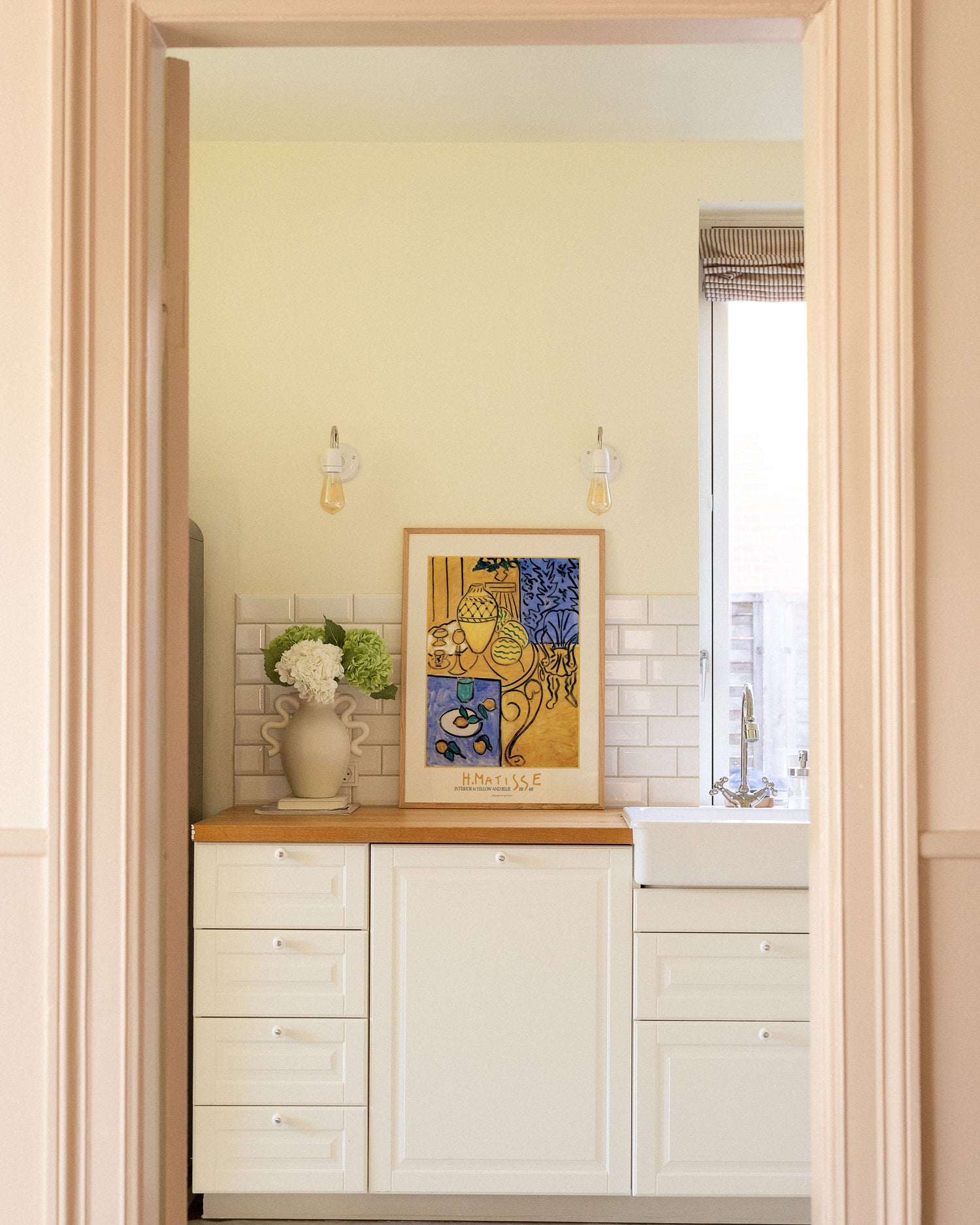 Interior in Yellow and Blue