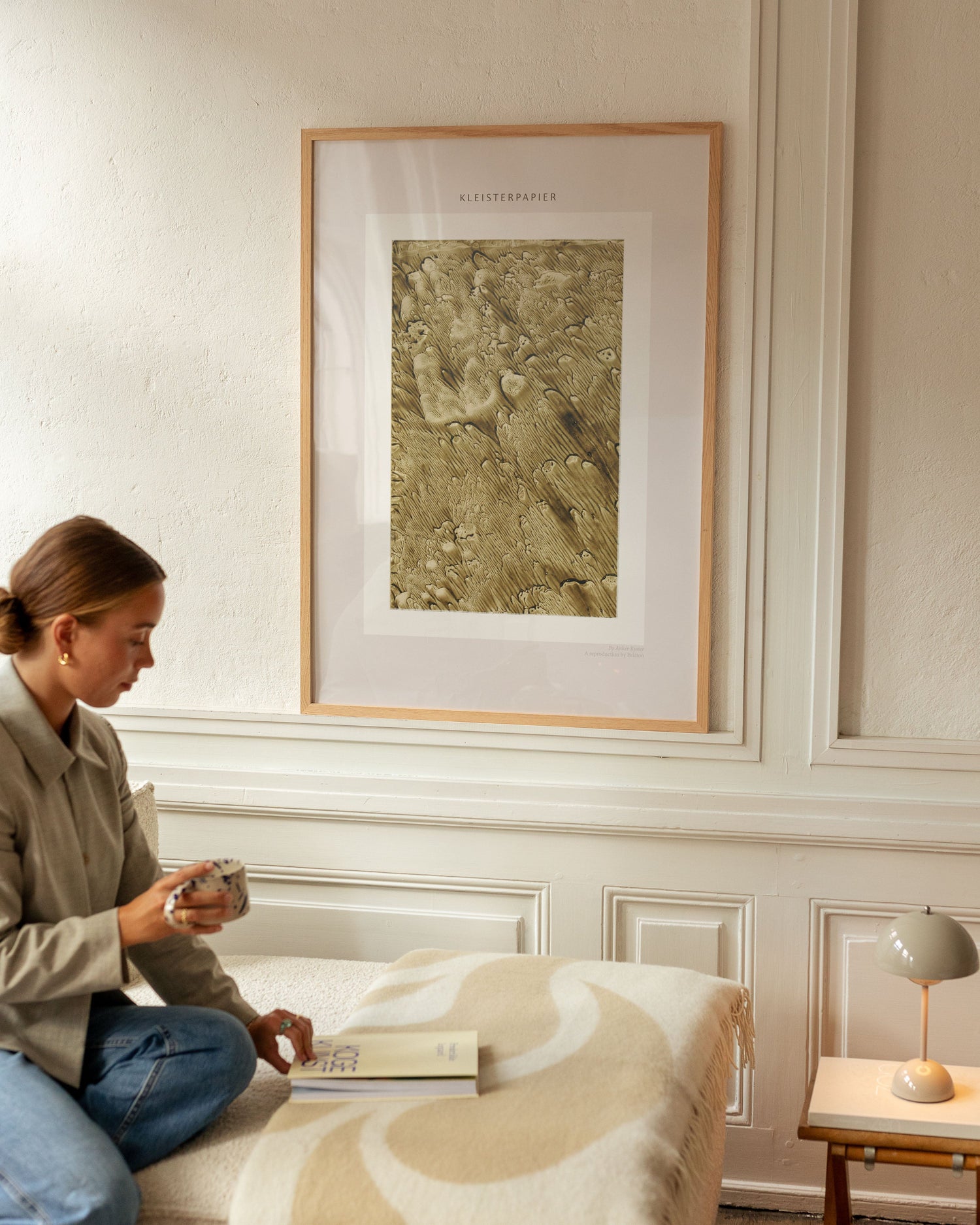 Wallpaper paste paper