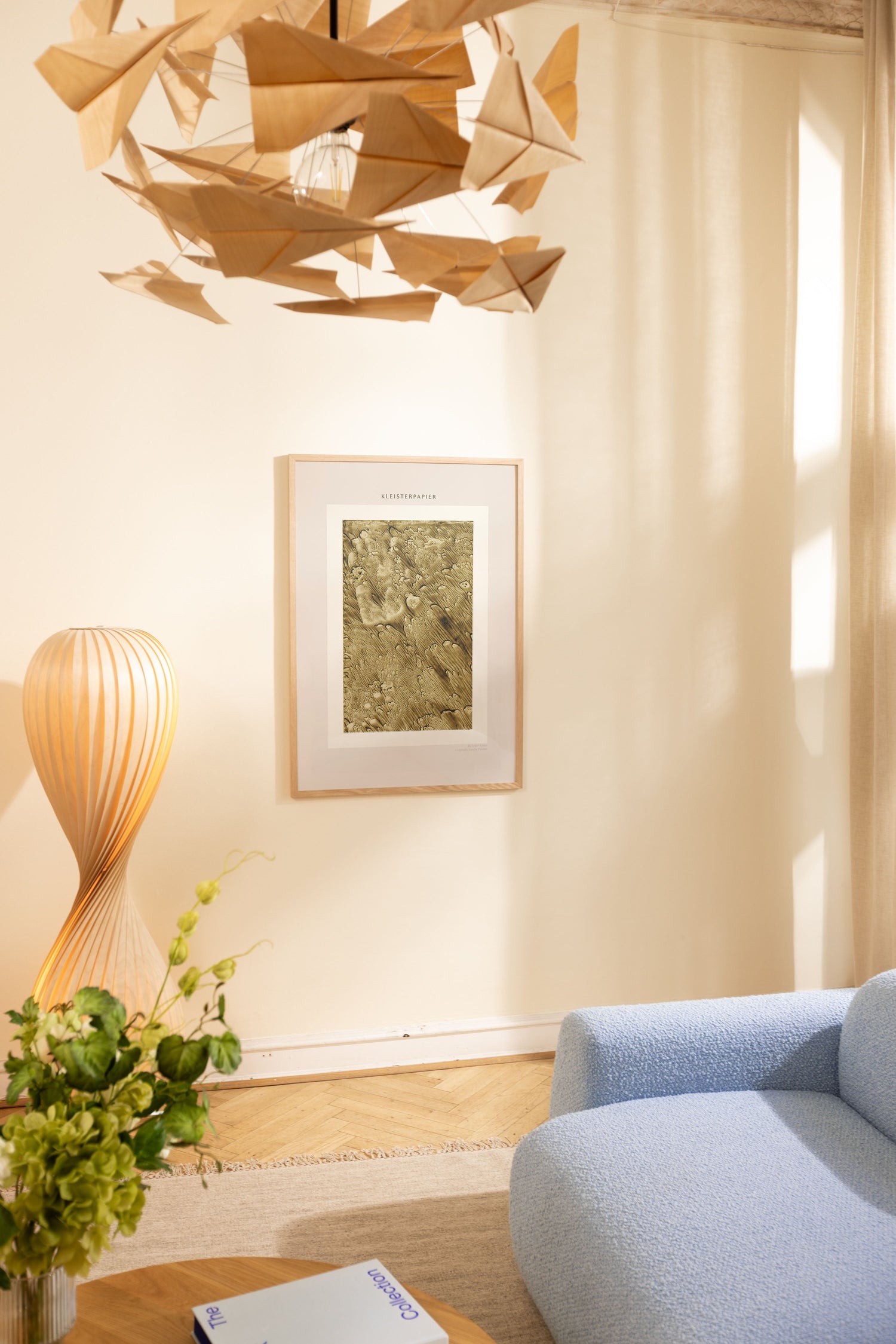 Wallpaper paste paper