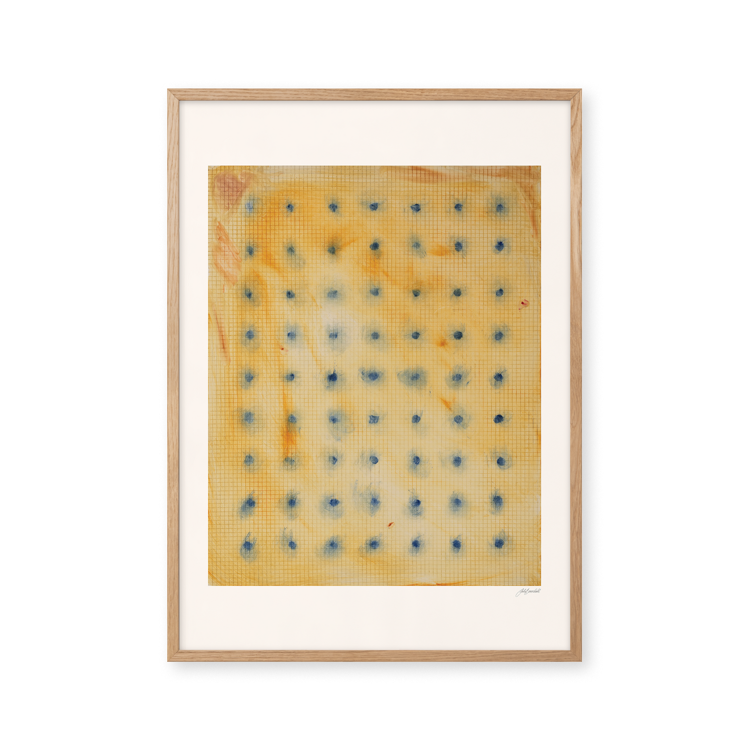 Monotype – Blue Dots