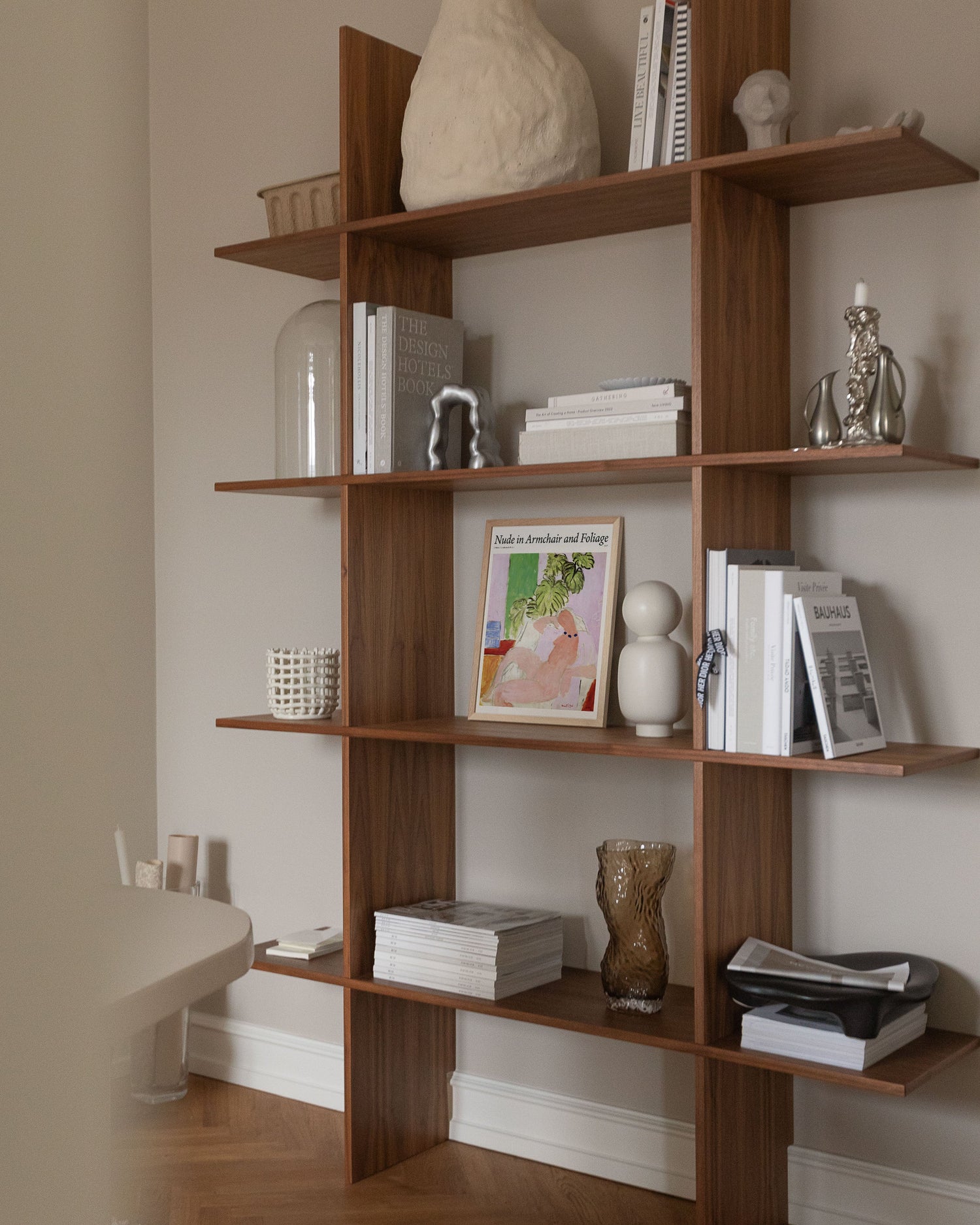 Nude in Armchair and Foliage