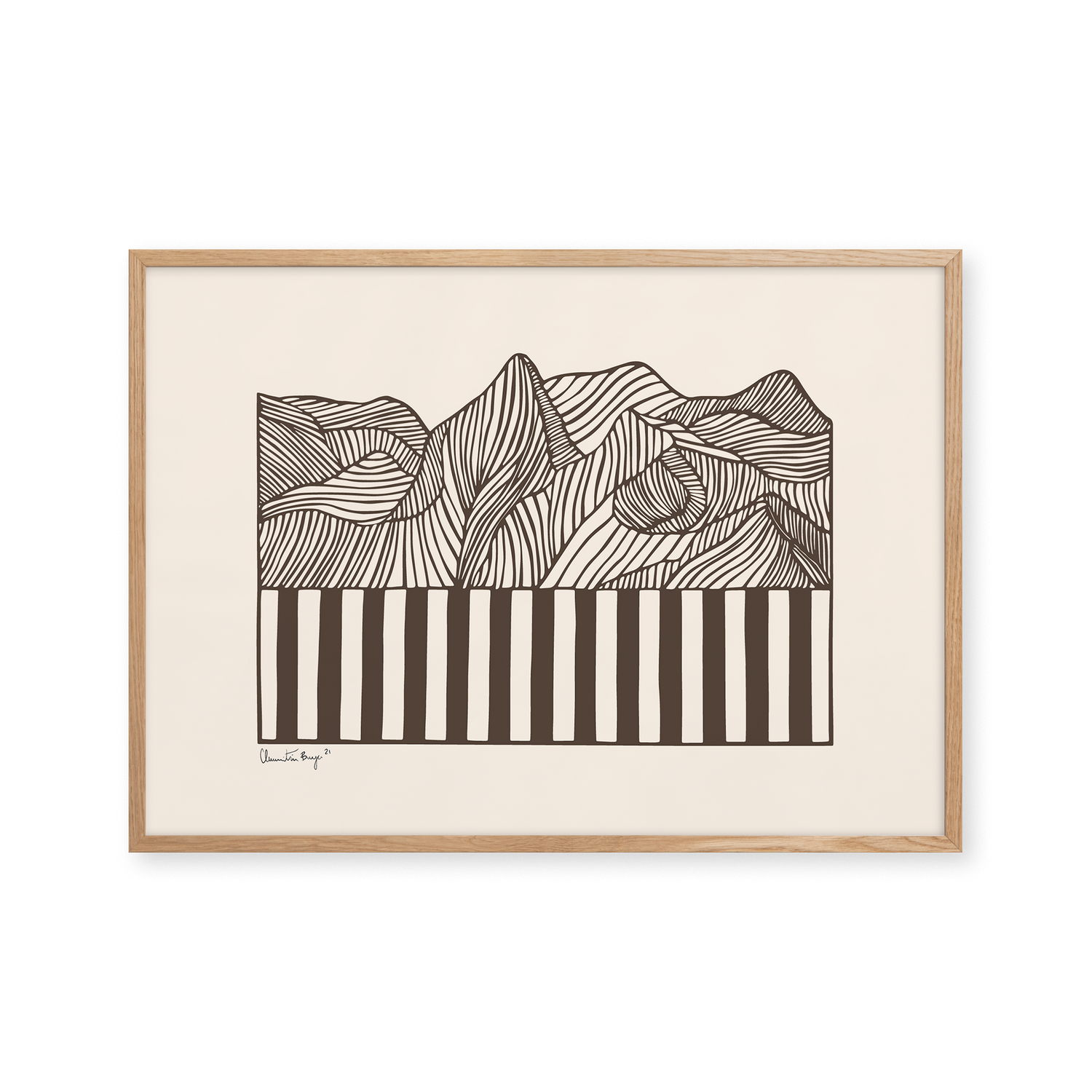 Papercut 04 - Brown
