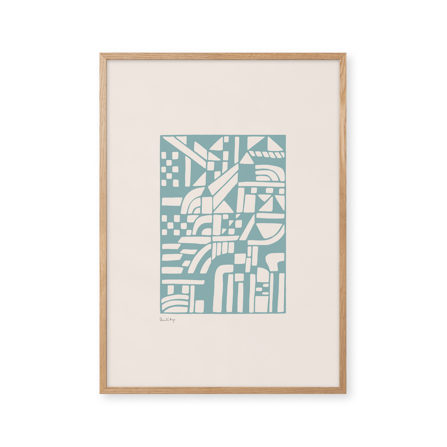 Papercut 08 - Wintergreen Blue
