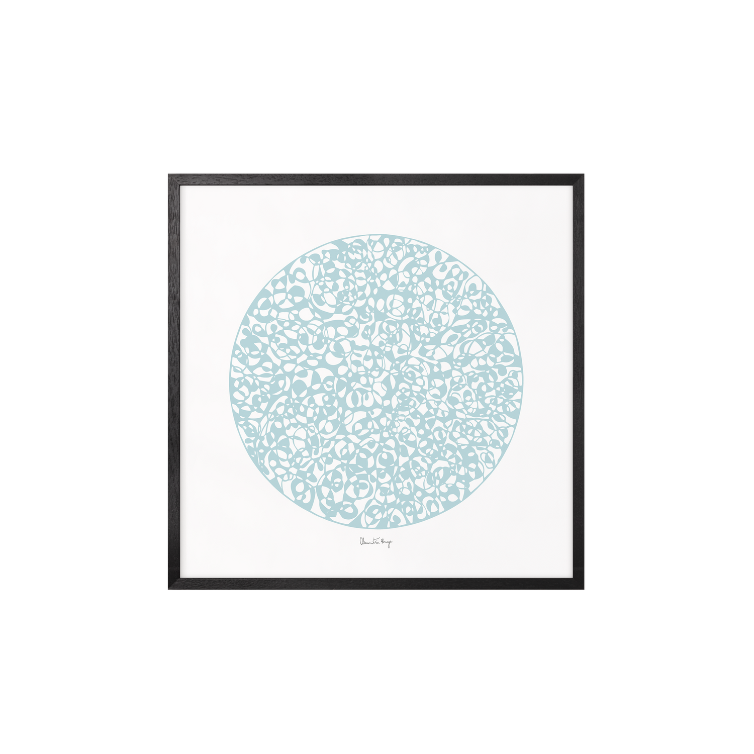 Papercut 10 - Moon blue