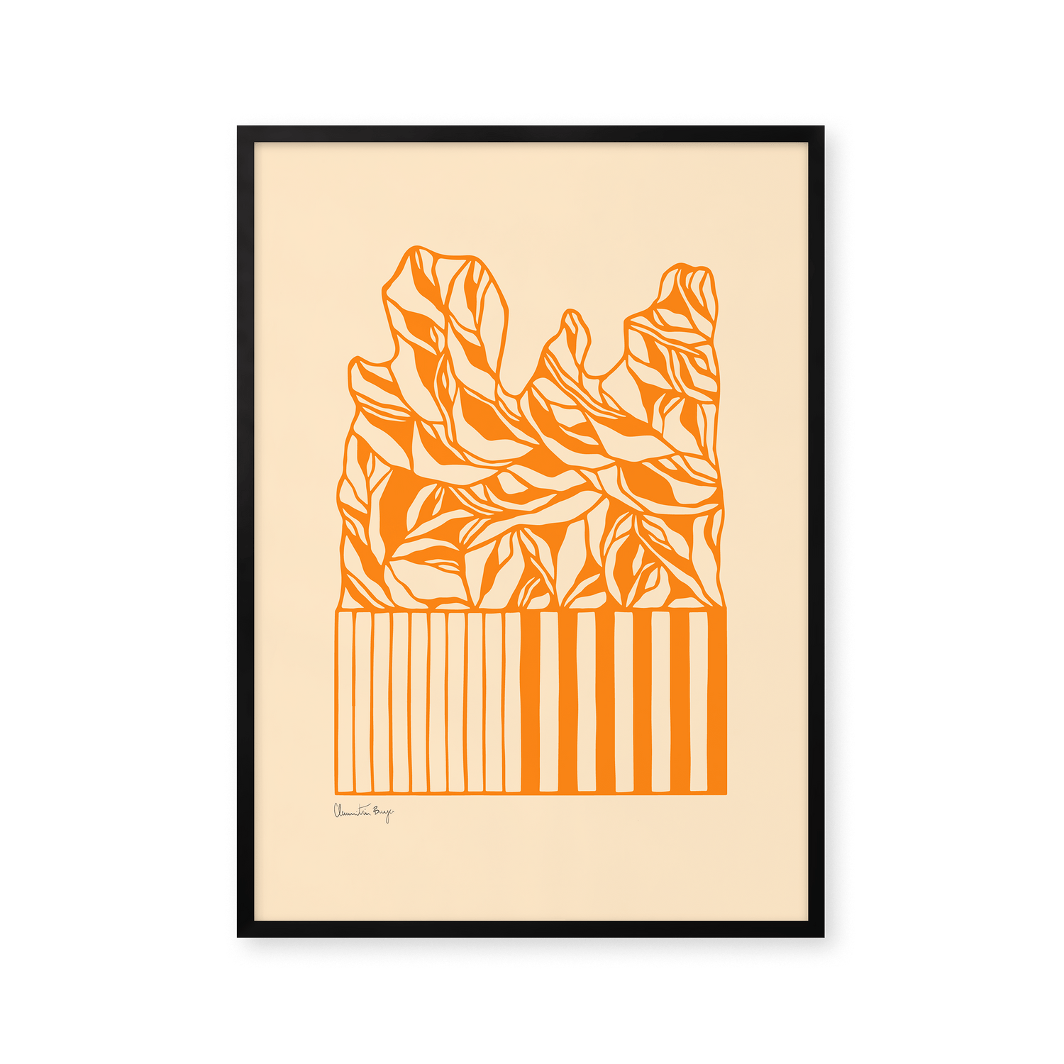 Papercut 13 - Orange
