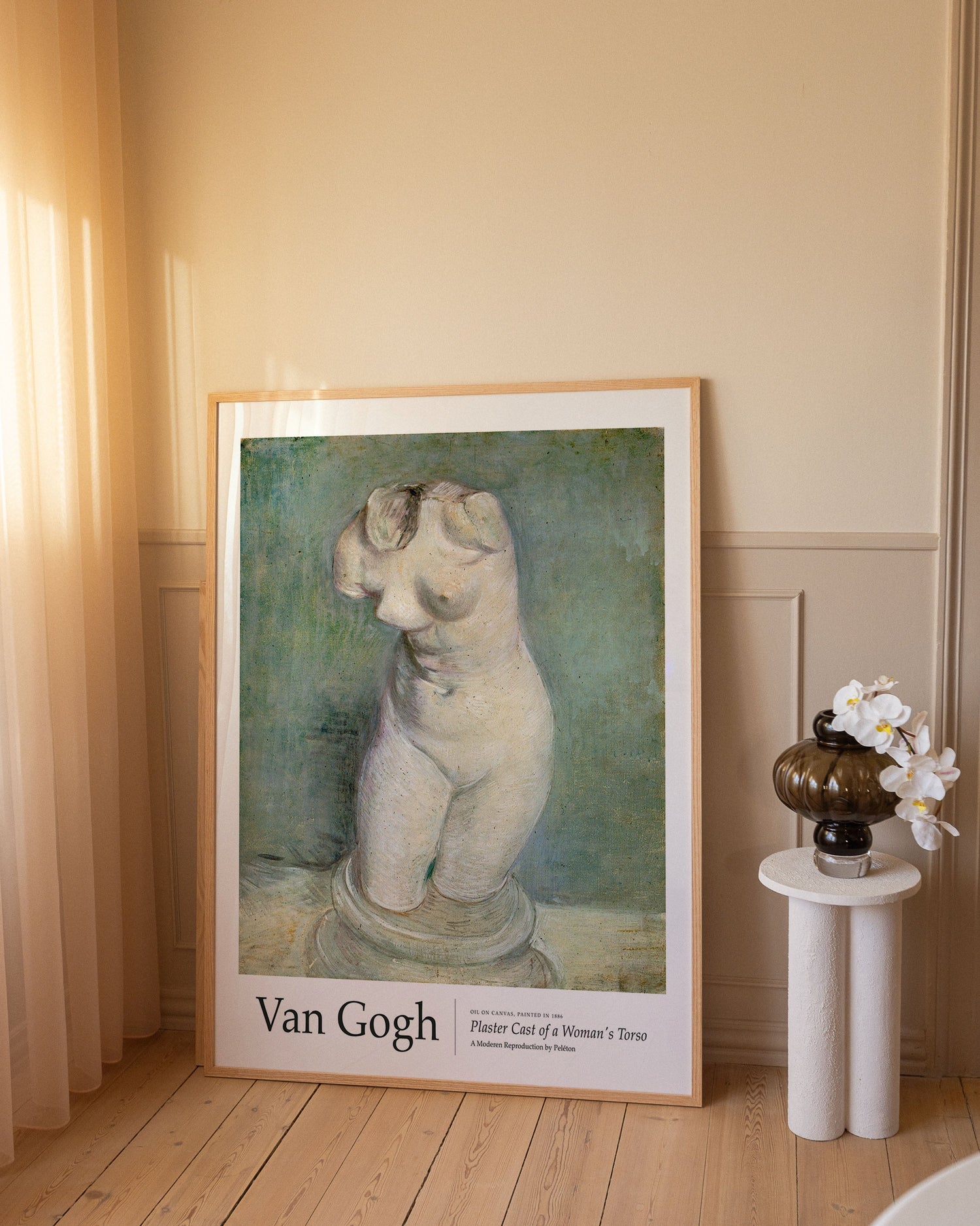 Plaster Cast of a Woman's Torso