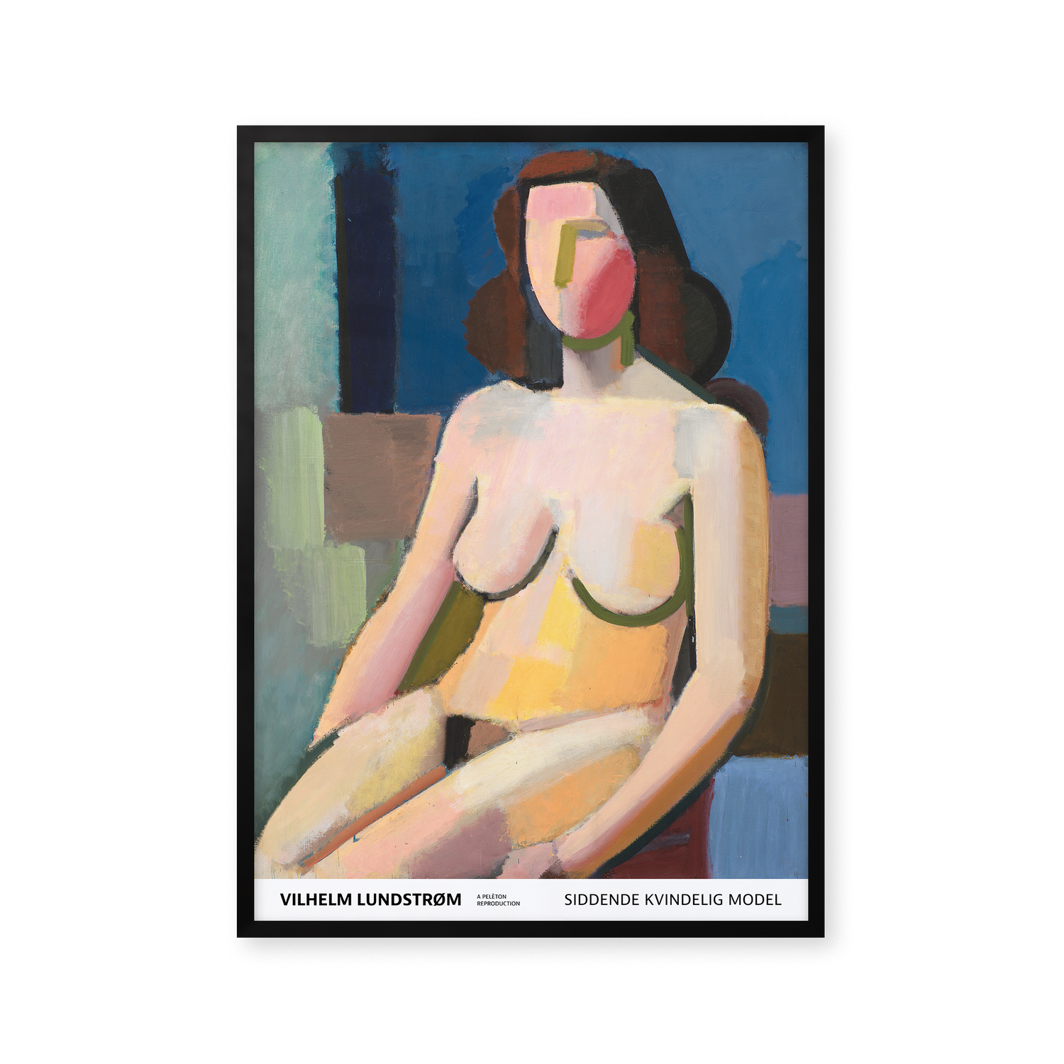 Sitting female model, 1940