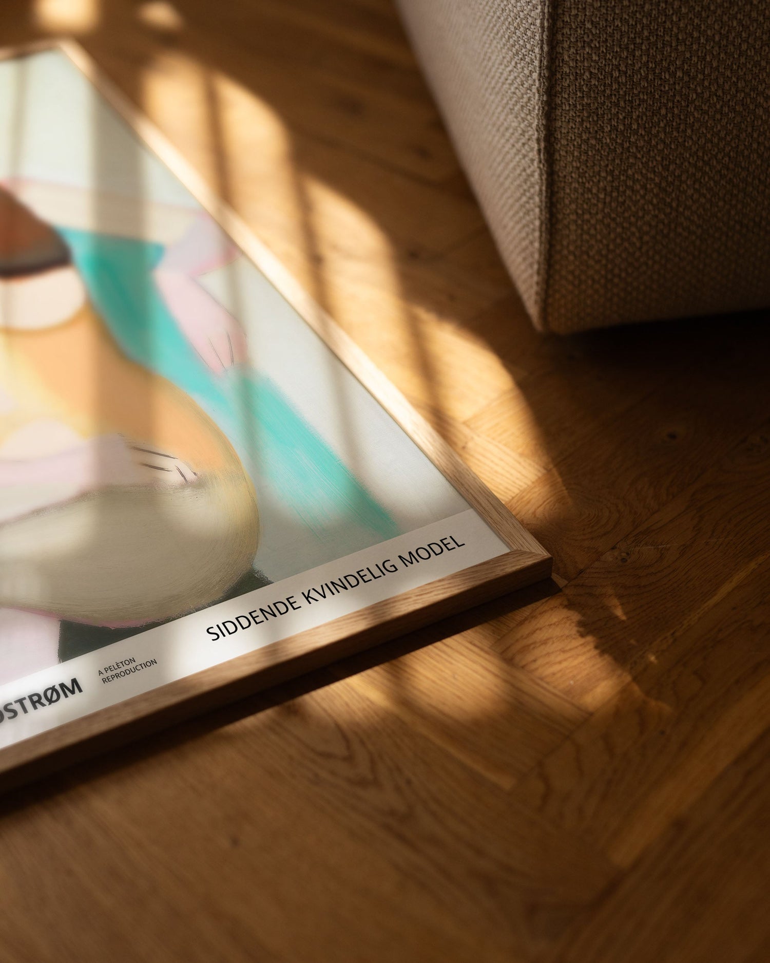 Sitting female model, 1950