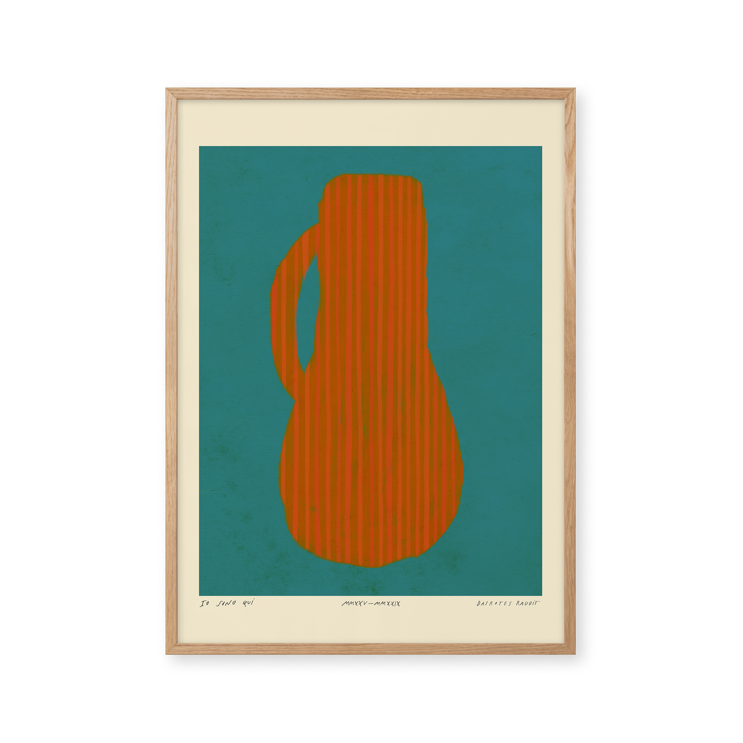 Vase, Turquise
