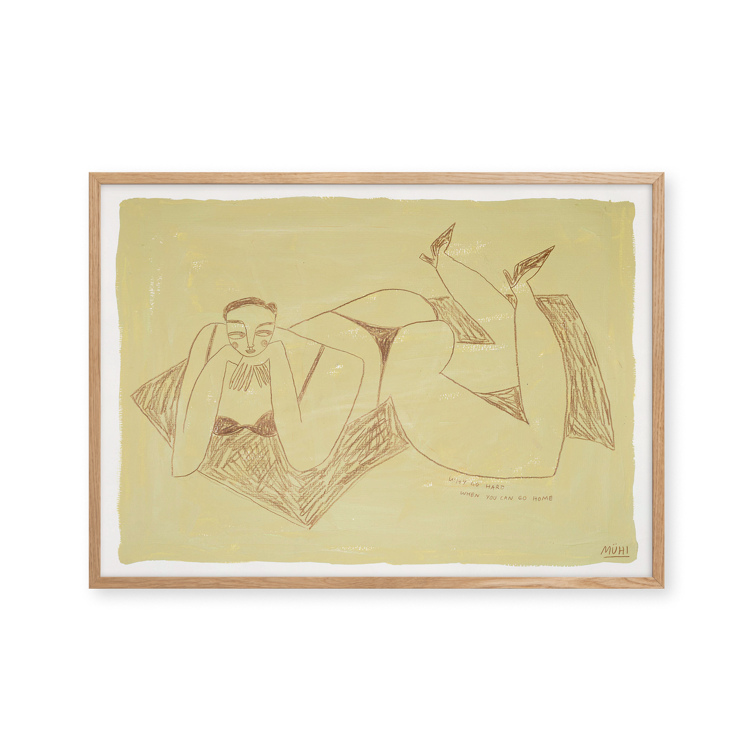 Why go hard when you can go home