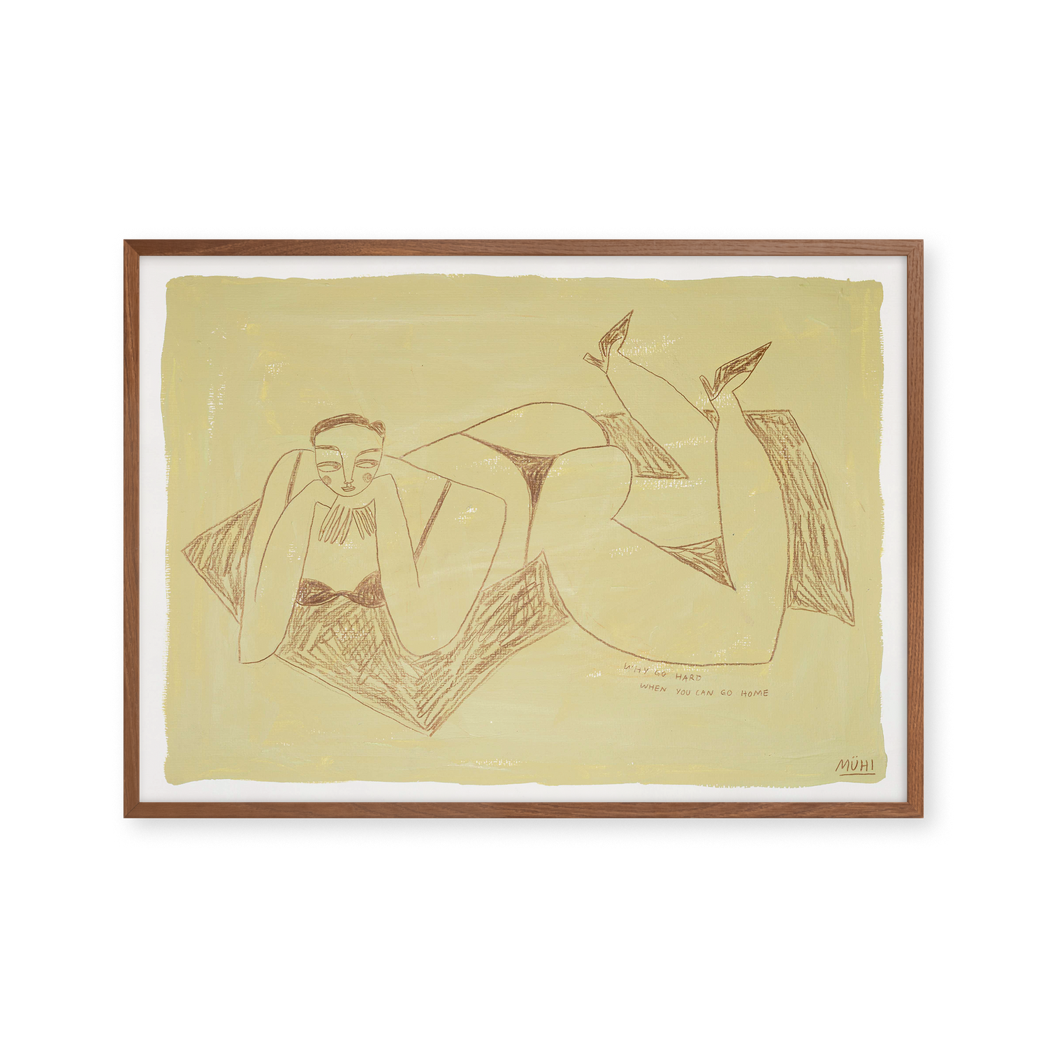 Why go hard when you can go home