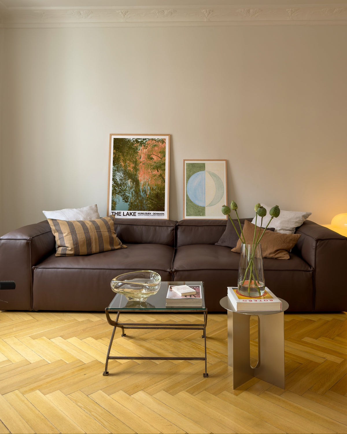 Mur d'affiches d'automne