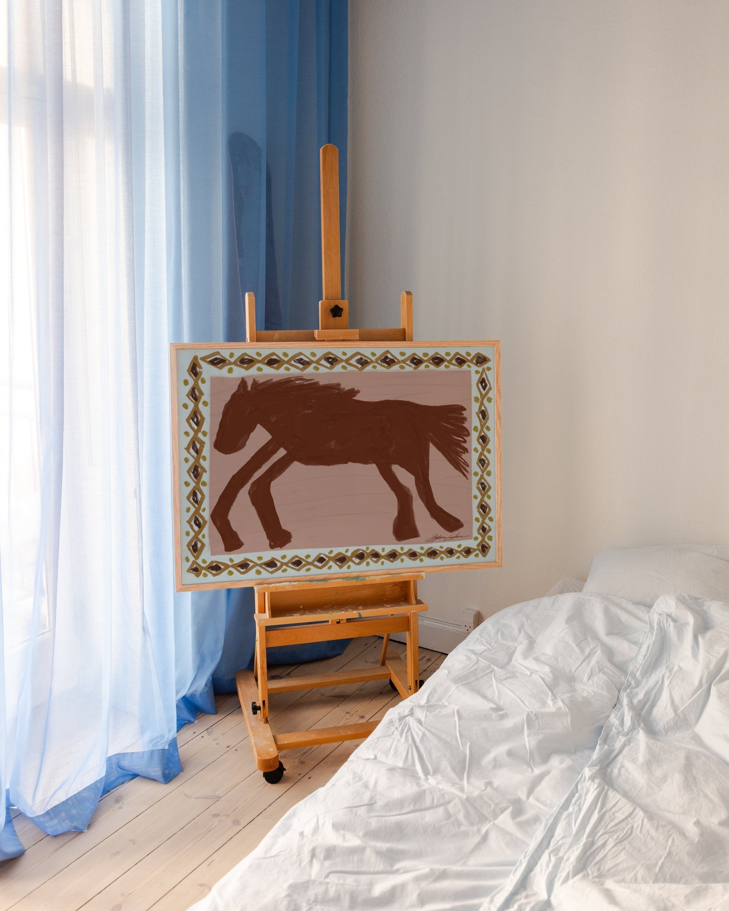 Abstract Horse