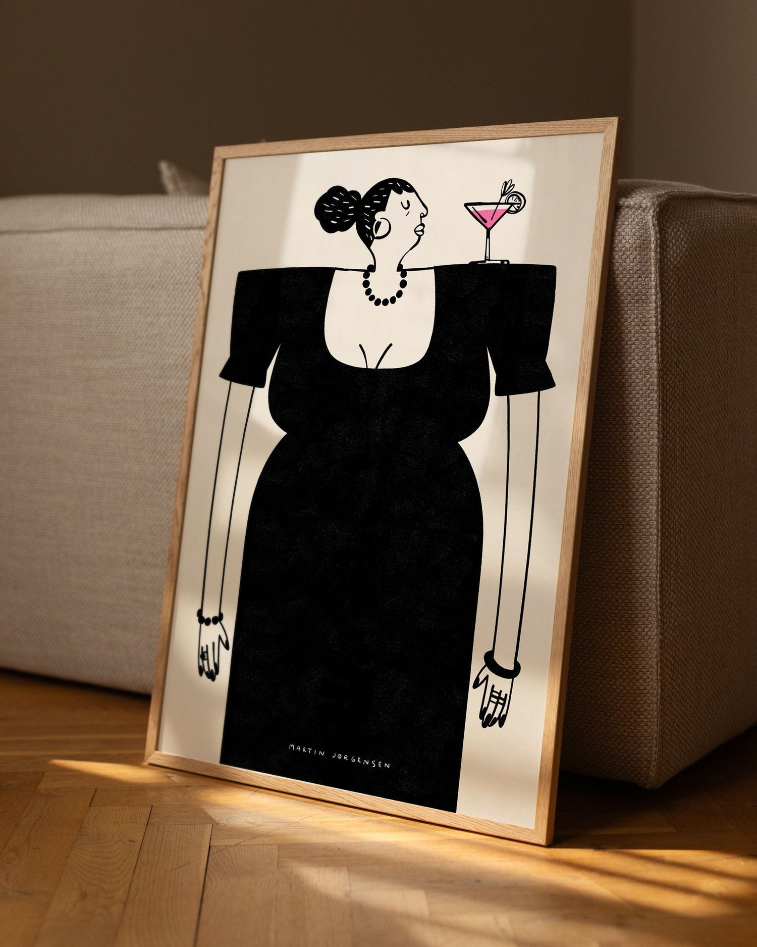 Cocktail party woman