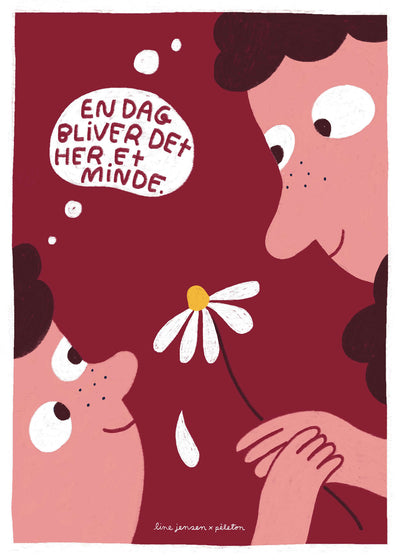 En dag bliver det her et minde - rød