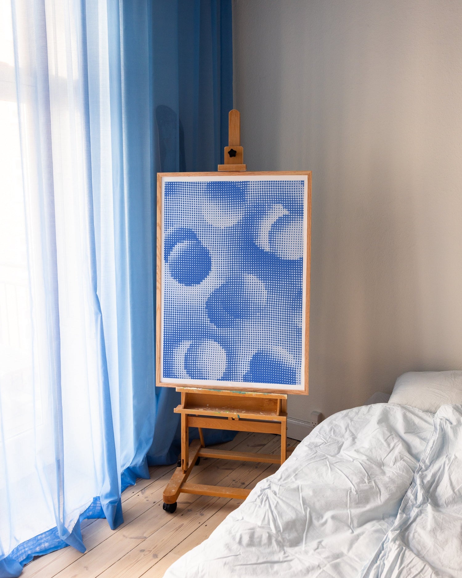 Endleaves of Art – Blue