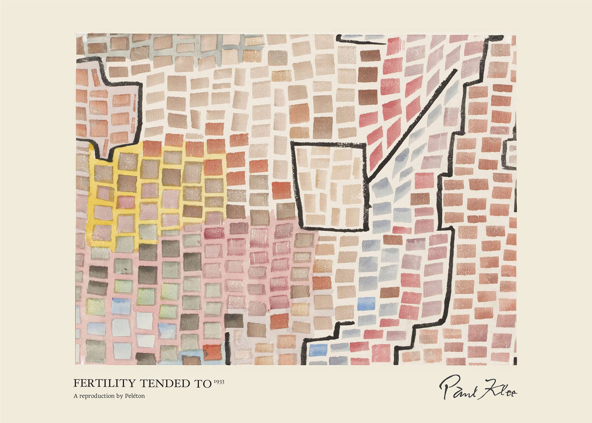 Fertility Tended To – affiche de Paul Klee