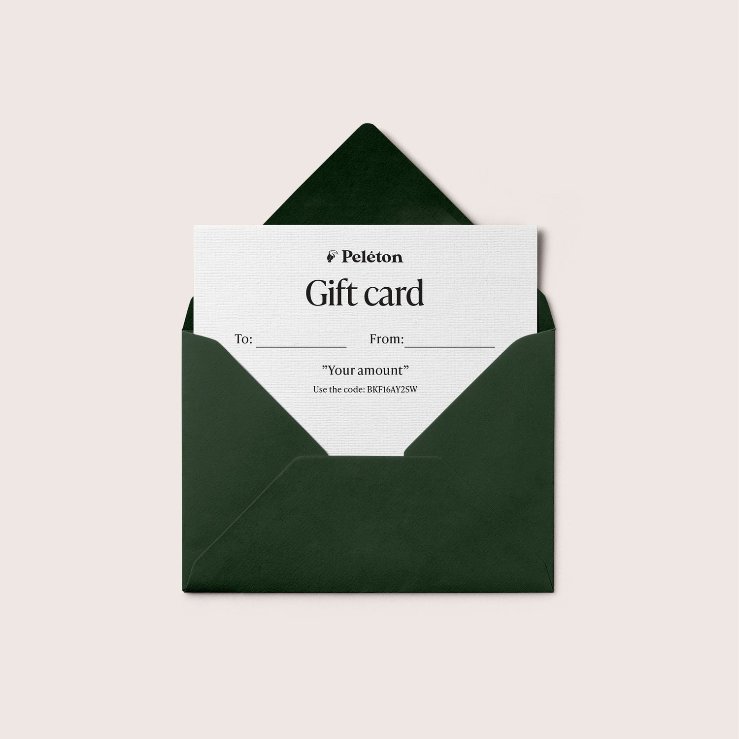 Gift card for Peléton