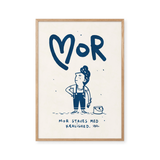Mother is spelled with love - blue