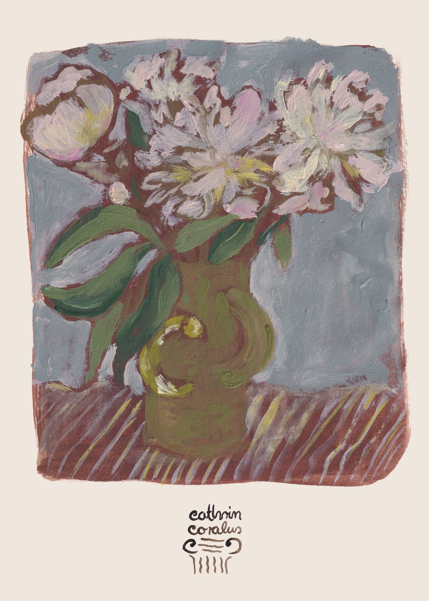 Peonies in a Vase