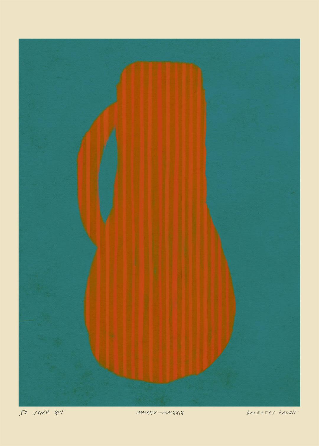 Vase, Turquise