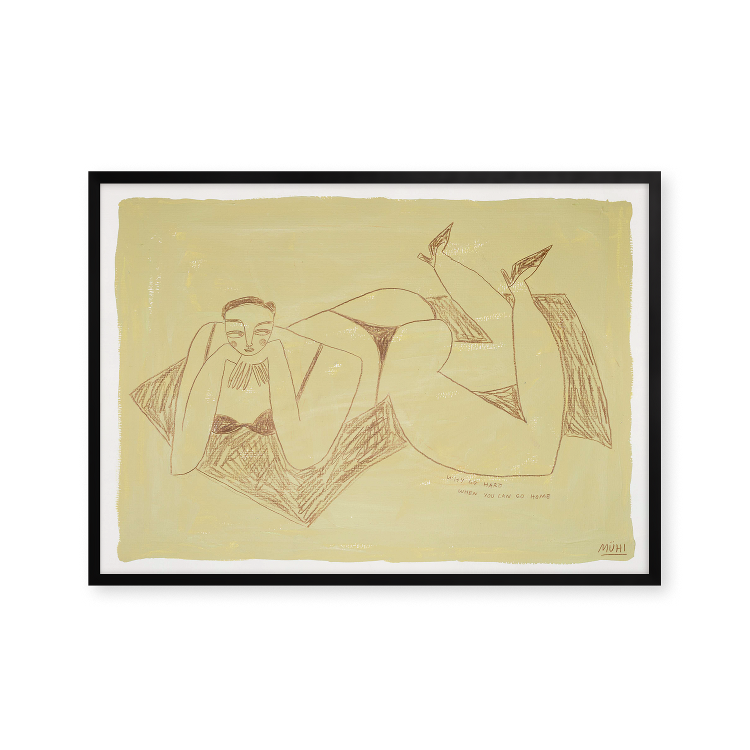 Why go hard when you can go home