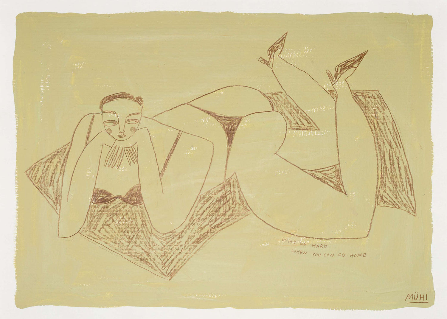 Why go hard when you can go home