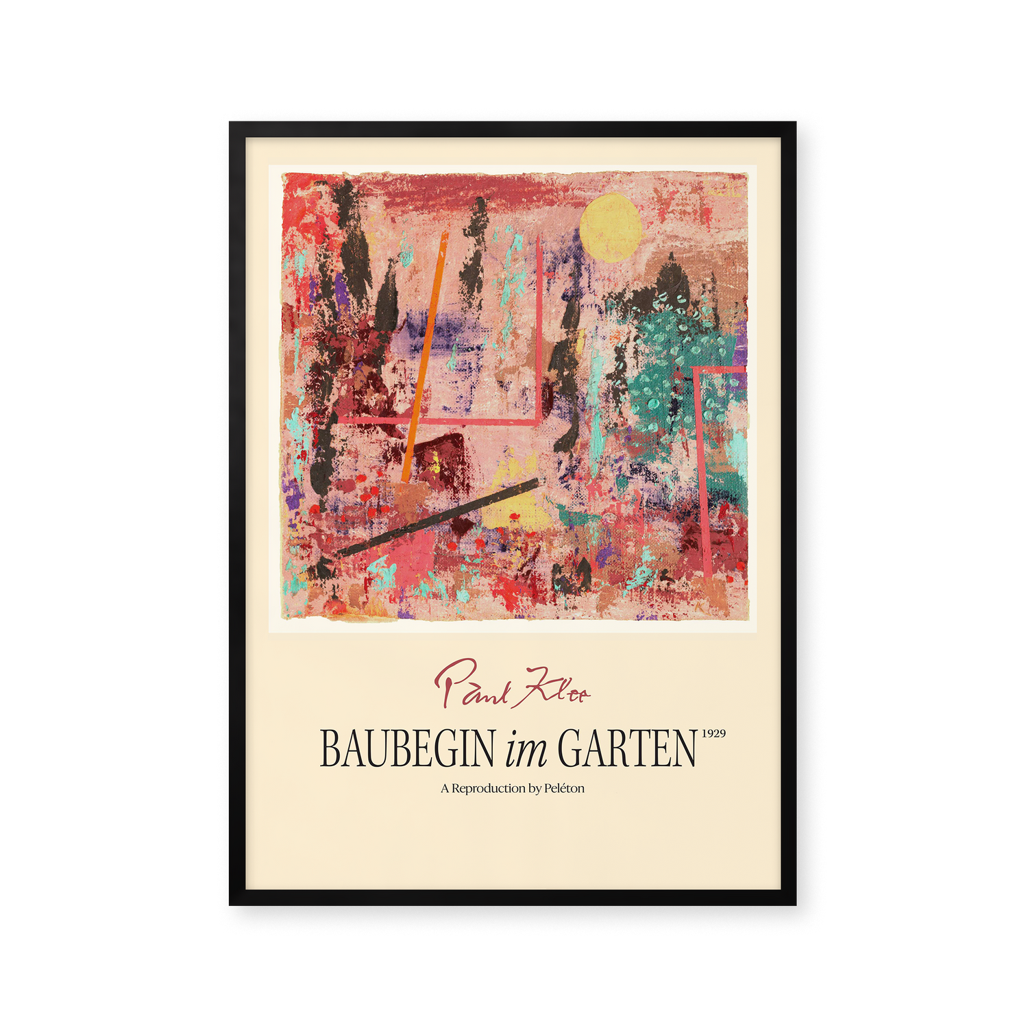 construction start in the garden