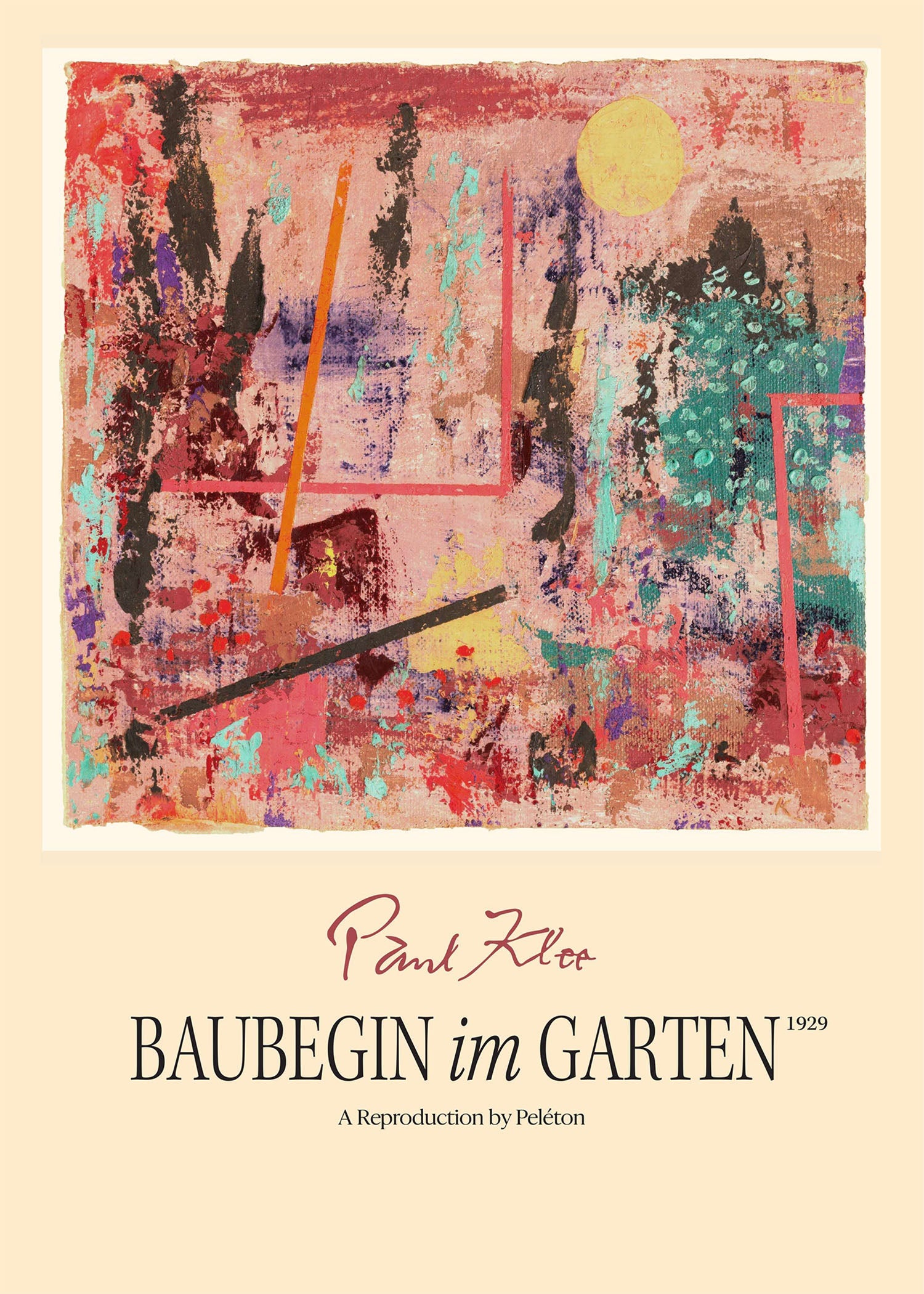 construction start in the garden