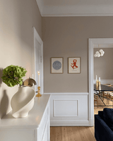 A small poster wall that adds color to the home